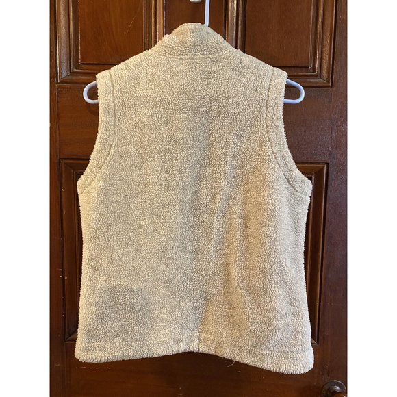 ORVIS Women's Vest Fall/Winter, Cream Fleece/Tapestry Size XS - Picture 3 of 7